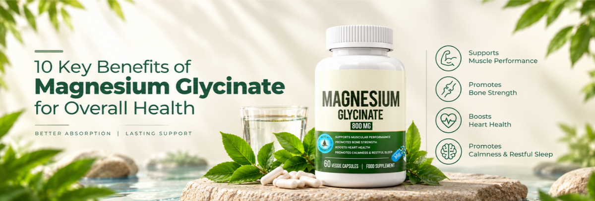 10 Key Benefits of Magnesium Glycinate for Health
