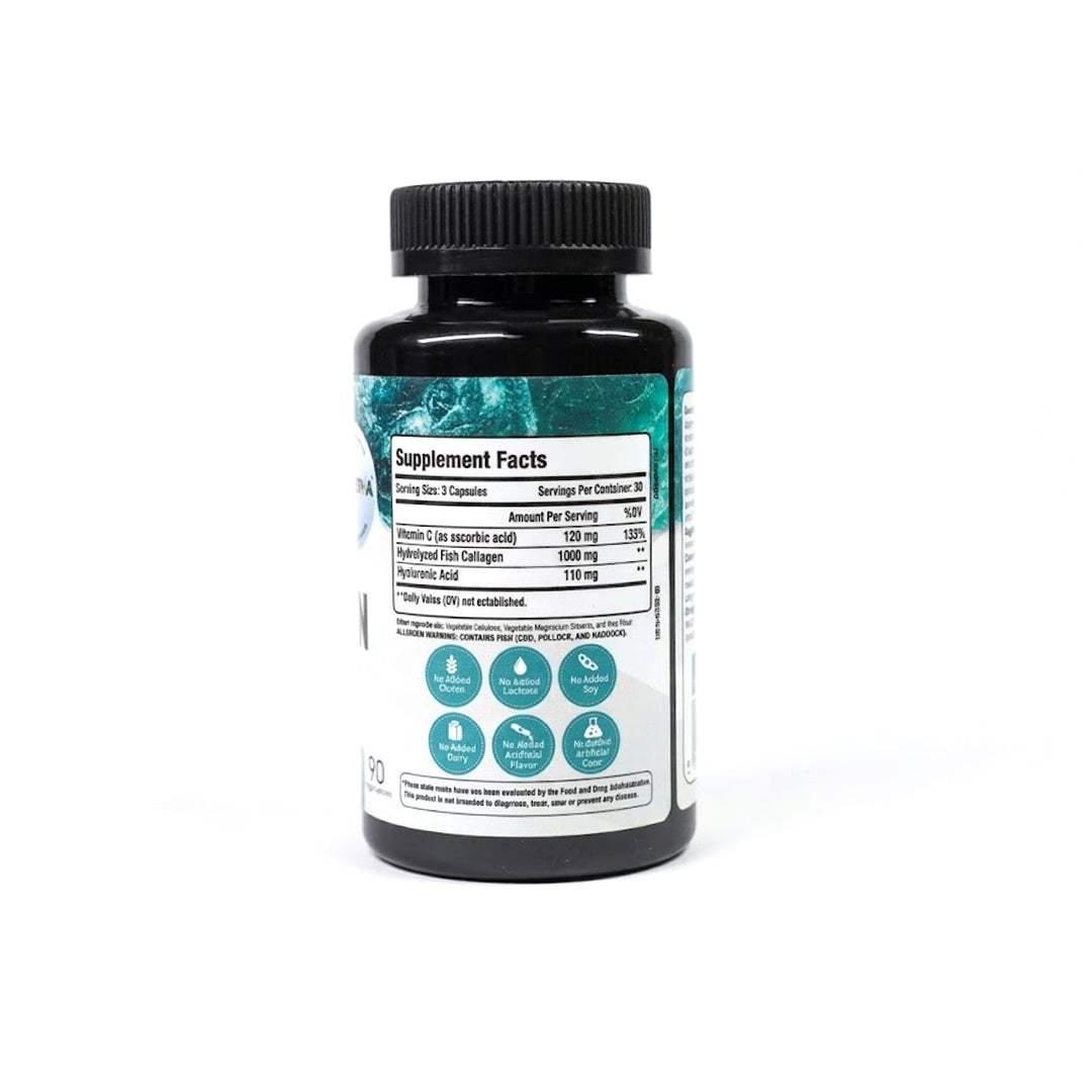 Laperva Marine Collagen 1350mg – Skin Hydration, Anti-Aging & Joint Support (90 Veggie Capsules)