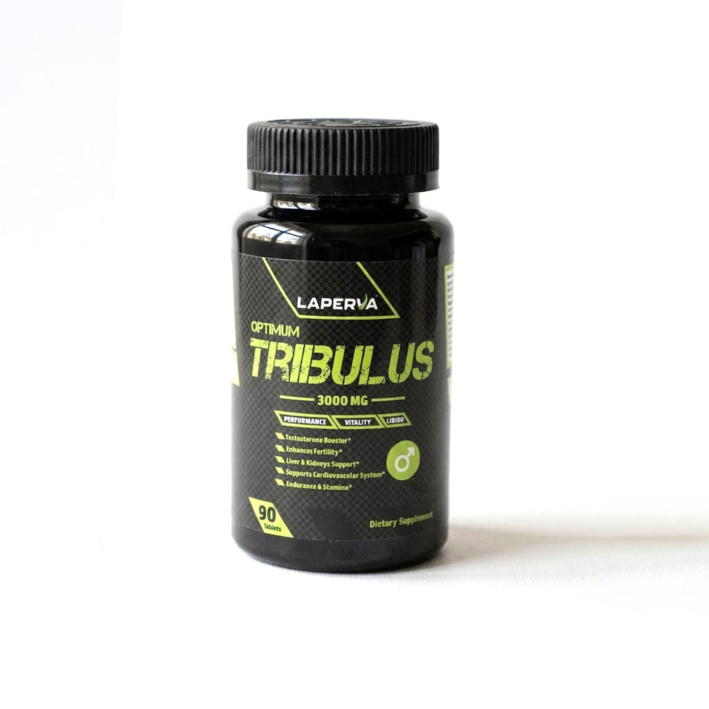 Laperva Tribulus 3000mg – Testosterone Booster, Athletic Performance & Libido Support (90 Tablets)