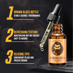 BARNERPASSION Premium Beard Oil – Softens, Nourishes & Strengthens Beard Hair