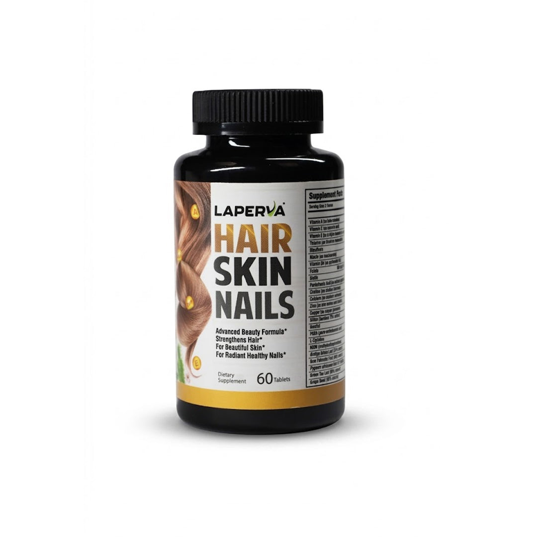 Laperva Hair, Skin & Nails Advanced Formula – Growth, Hydration & Anti-Aging (60 Tablets)