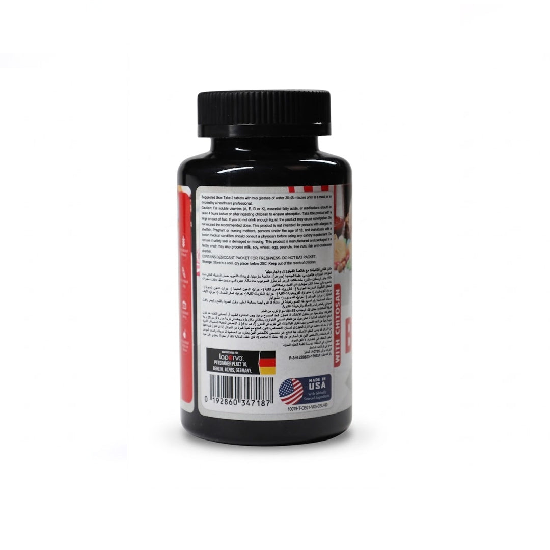 Laperva Carb and Fat Blocker – Weight Management & Appetite Control (90 Tablets)