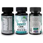 Laperva Digest Care – 18 Plant-Based Enzymes, Gluten & Lactose Support (30 Veggie Capsules)
