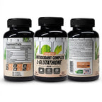 Laperva Antioxidant Complex L-Glutathione 400mg – Skin Brightening & Liver Detox (60 Veggie Capsules)