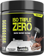 Laperva Iso Triple Zero Next Generation Whey Protein – Lean Muscle Growth & Recovery – Gourmet Chocolate