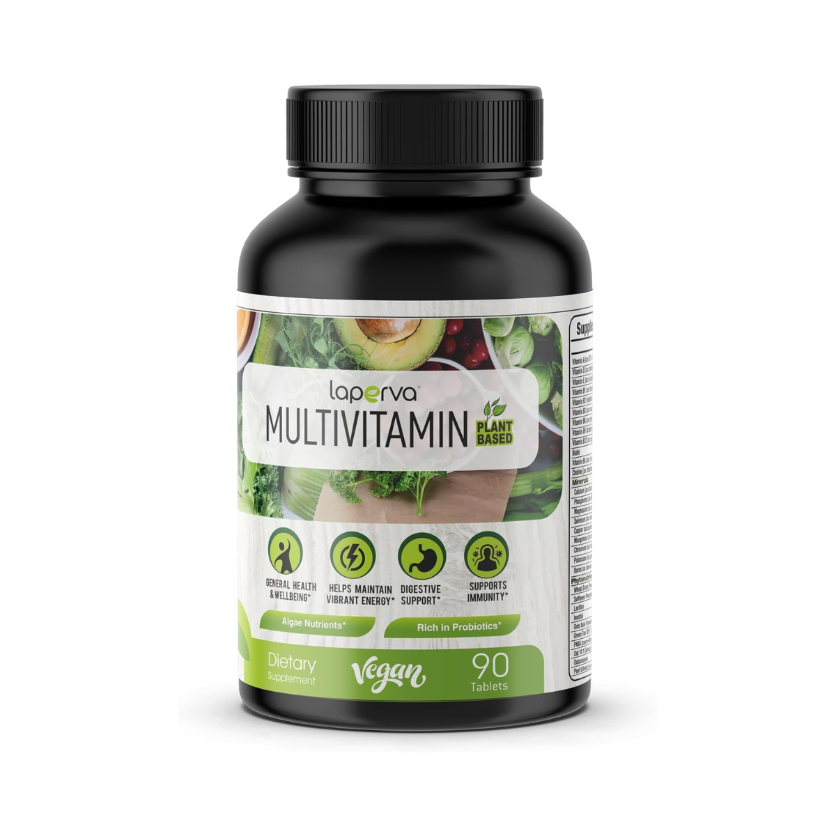 Laperva Plant-Based Multivitamin – Immune Support & Cellular Energy (90 Vegan Tablets)