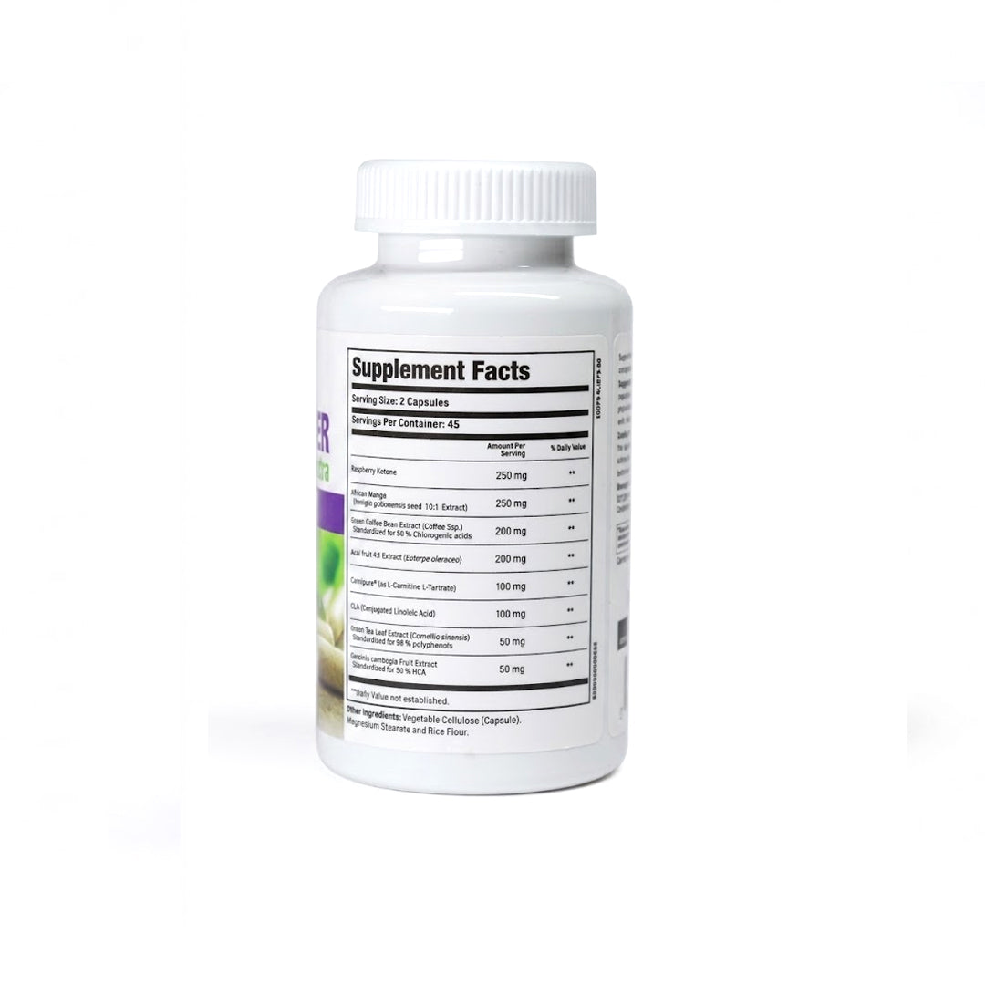 Laperva Super Burner Extra – Advanced Fat Burner & Fluid Elimination (90 Veggie Capsules)