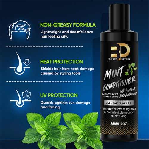 BARNERPASSION Sulfate-Free Organic Silky Protein Leave-In Conditioner – Deep Moisturizing Hair Treatment for Keratin-Treated & Damaged Hair